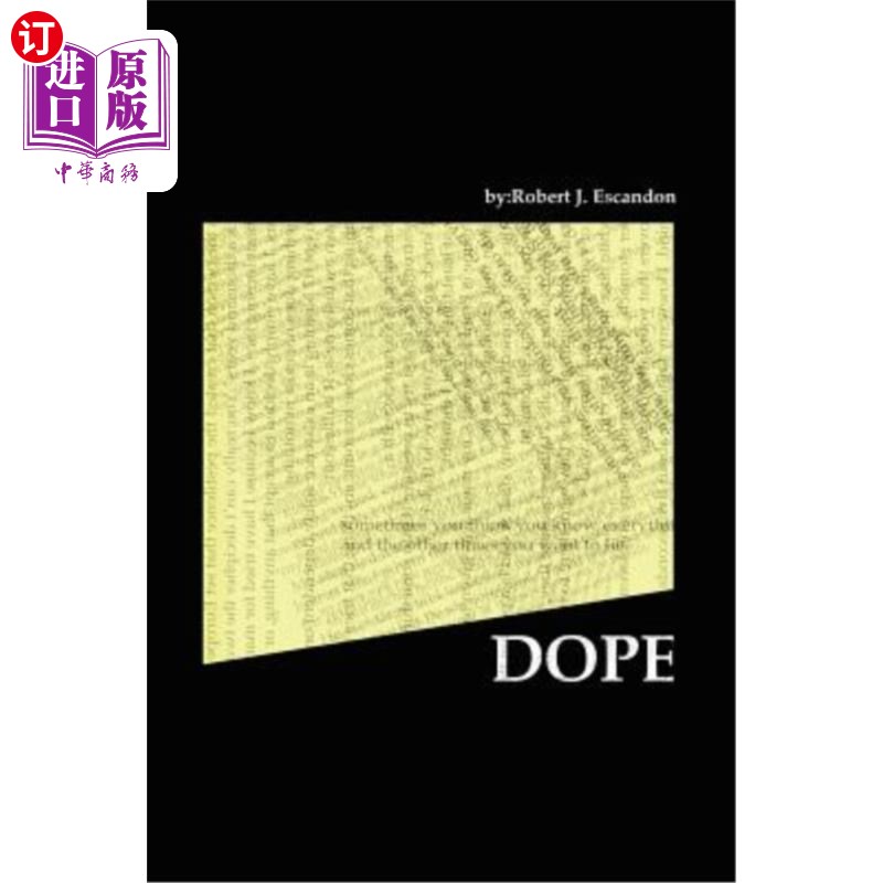 海外直订Dope 涂料