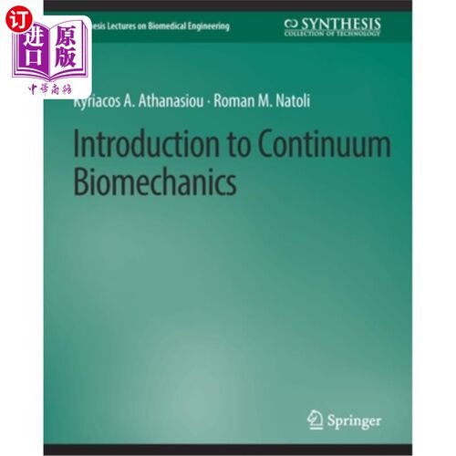 海外直订医药图书Introduction to Continuum Biomechanics 连续体生物力学导论
