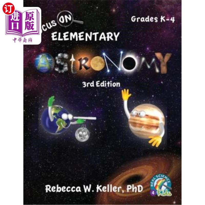 海外直订Focus On Elementary Astronomy Student Textbook 3rd Edition (softcover) 聚焦基础天文学学生教材第三版（软封面