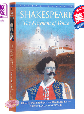 预售 英文原版The Merchant of Venice威尼斯商人 威廉 莎士比亚戏剧