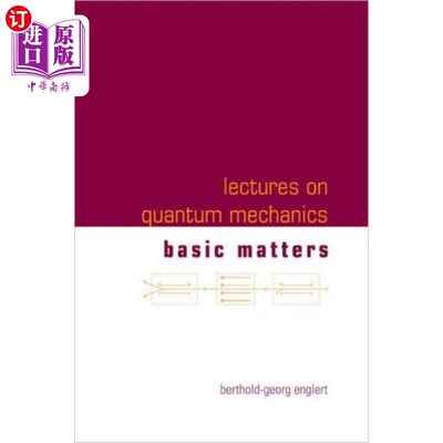 海外直订Lectures On Quantum Mechanics (In 3 Companion Vo... 量子力学讲座(3卷)