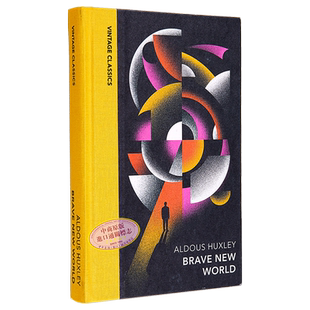 企鹅复古布脊经典系列 赫胥黎 美丽新世界 Brave New World 英文原版 Aldous Huxley 反乌托邦小说【中商原版】