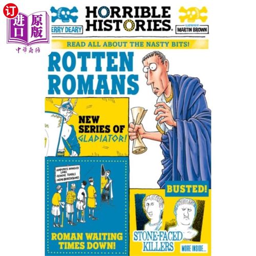 海外直订Rotten Romans 腐烂的罗马人