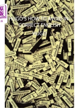 海外直订Hugo's How to Avoid Incorrect English 雨果的《如何避免不正确的英语》