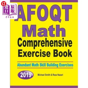 海外直订AFOQT Math Comprehensive Exercise Book: Abundant Math Skill Building Exercises AFOQT数学综合练习本：丰富的