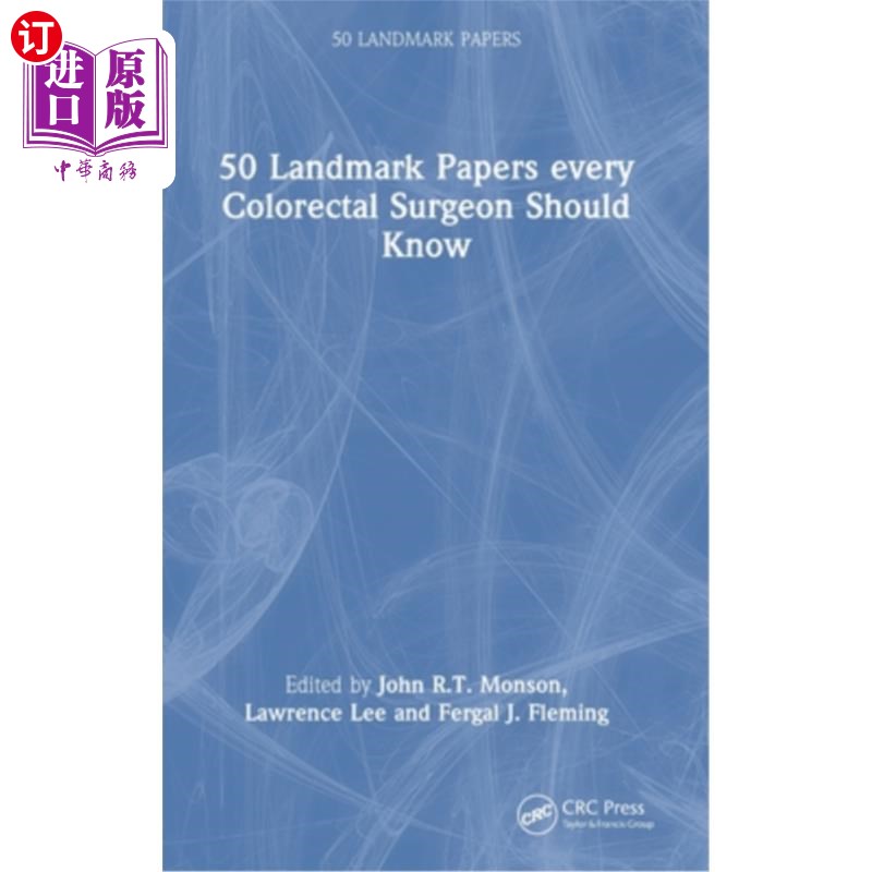 海外直订医药图书50 Landmark Papers Every Colorectal Surgeon Should Know 50 Landmark Papers Every Colore