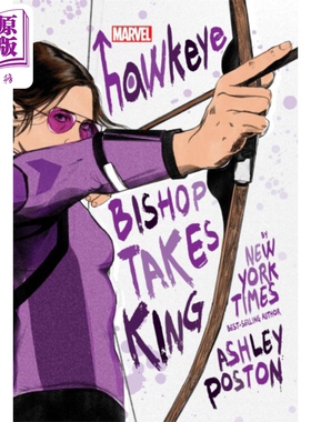 预售 鹰眼 毕肖普为王 Ashley Poston 英文原版 Hawkeye Bishop Takes King【中商原版】