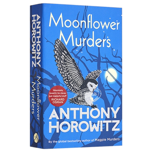 预售 安东尼霍洛维茨 猫头鹰谋杀案 英文原版 Moonflower Murders Anthony Horowitz 喜鹊谋杀案三部曲2 可搭喜鹊谋杀案翠鸟谋杀案
