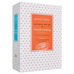 掌握法国菜的烹饪艺术 2卷盒装 美版 Mastering the Art of French Cooking 英文原版 Julia Child 美食 食谱【中商原版】