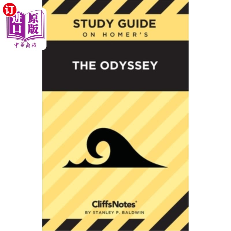 海外直订CliffsNotes on Homer's The Odyssey: CliffsNotes on Literature 荷马的《奥德赛》:克利夫斯文学笔记