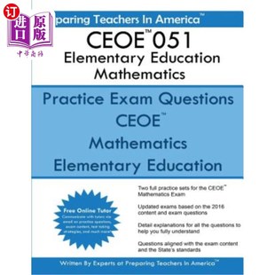 051 Mathematics Oklaho Elementary CEOE基础教育05 for Education Examinations 海外直订CEOE Certification