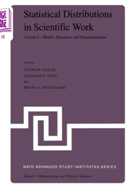 海外直订Statistical Distributions in Scientific Work: Volume 4 -- Models, Structures, an 科学工作中的统计分布:第4卷