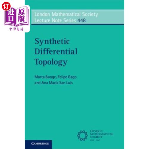 海外直订Synthetic Differential Topology 合成微分拓扑