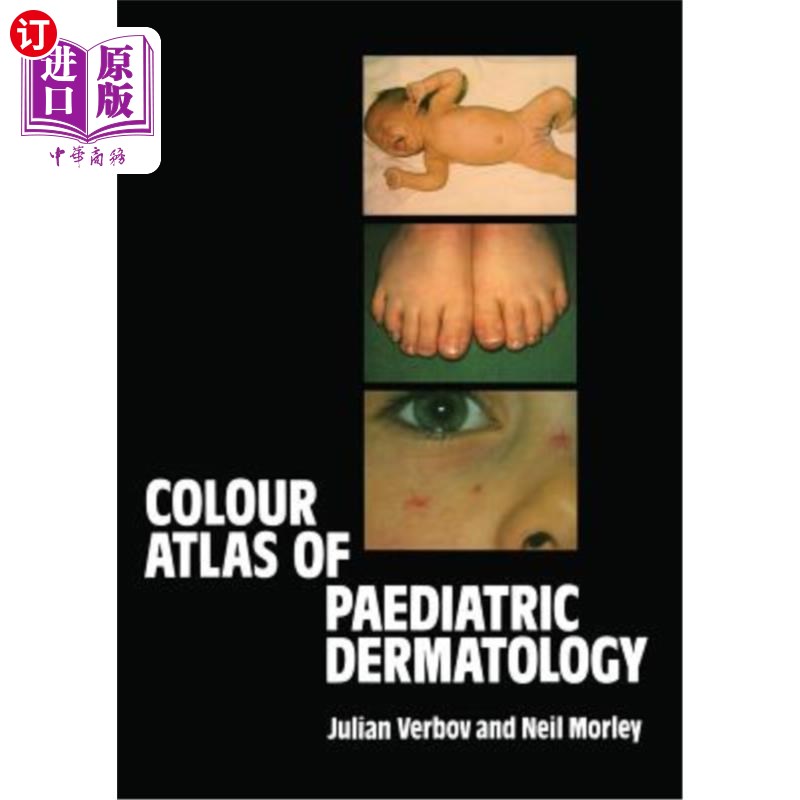 海外直订医药图书Colour Atlas of Paediatric Dermatology 儿科皮肤病彩色图谱