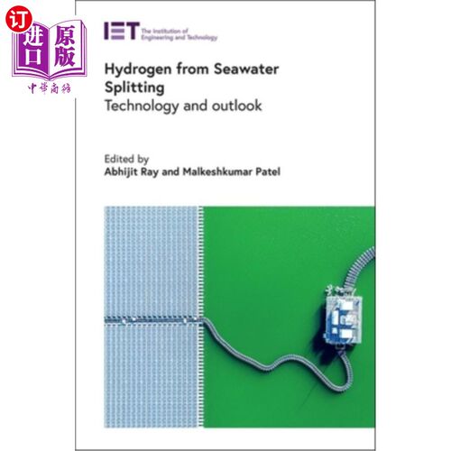 海外直订Hydrogen from Seawater Splitting: Technology and Outlook 海水裂解制氢技术与展望