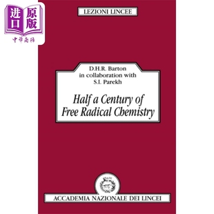 半个世纪 Radical Barton Chemistry Derek 科学 中商原版 Half Century Free 数理化 英文原版 自由基化学
