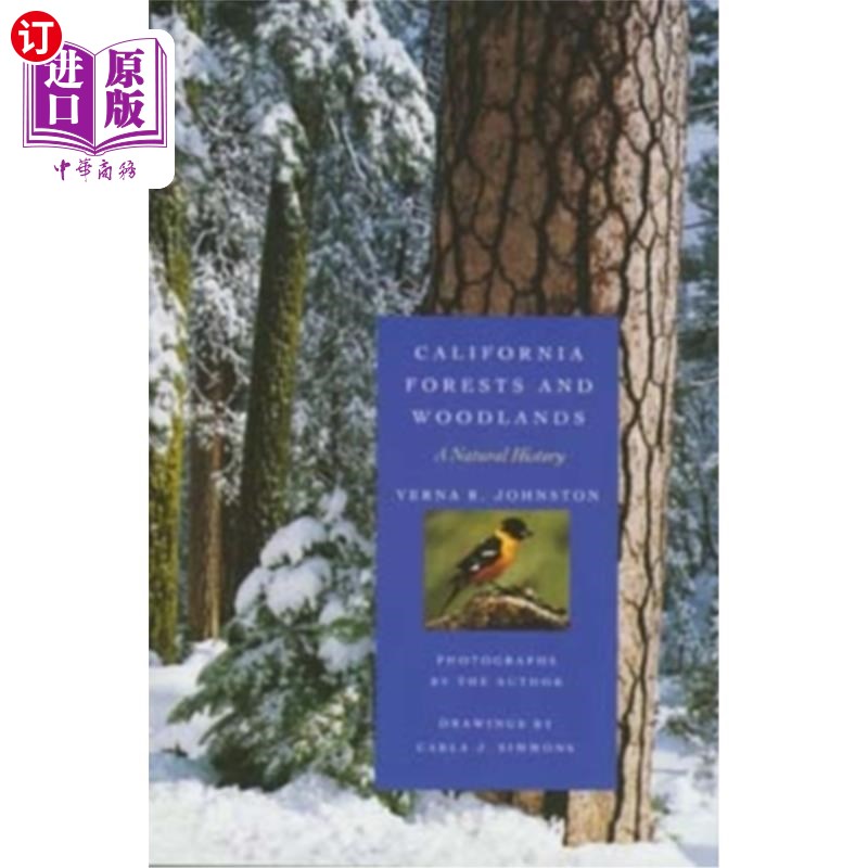 海外直订California Forests and Woodlands: A Natural History 加利福尼亚森林和林地:自然史