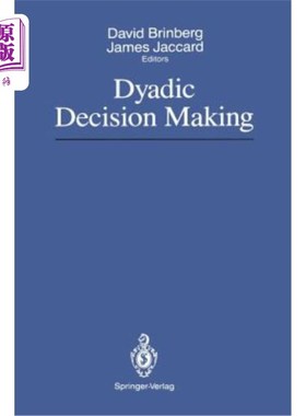 海外直订医药图书Dyadic Decision Making 二元决策