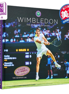 预售 温布尔登 体育的高峰 温布尔登网球锦标赛 英文原版 Wimbledon The Pinnacle of Sport Ian Hewitt 网球周边书