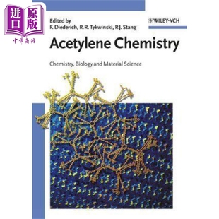 乙炔化学 中商原版 生物学与材料科学 英文原版 Chemistry Acetylene 现货 Diederich 化学
