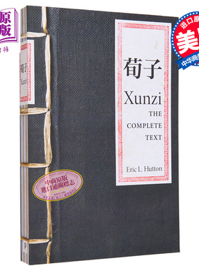 荀子 英文原版 Xunzi The Complete Text Eric L Hutton【中商原版】