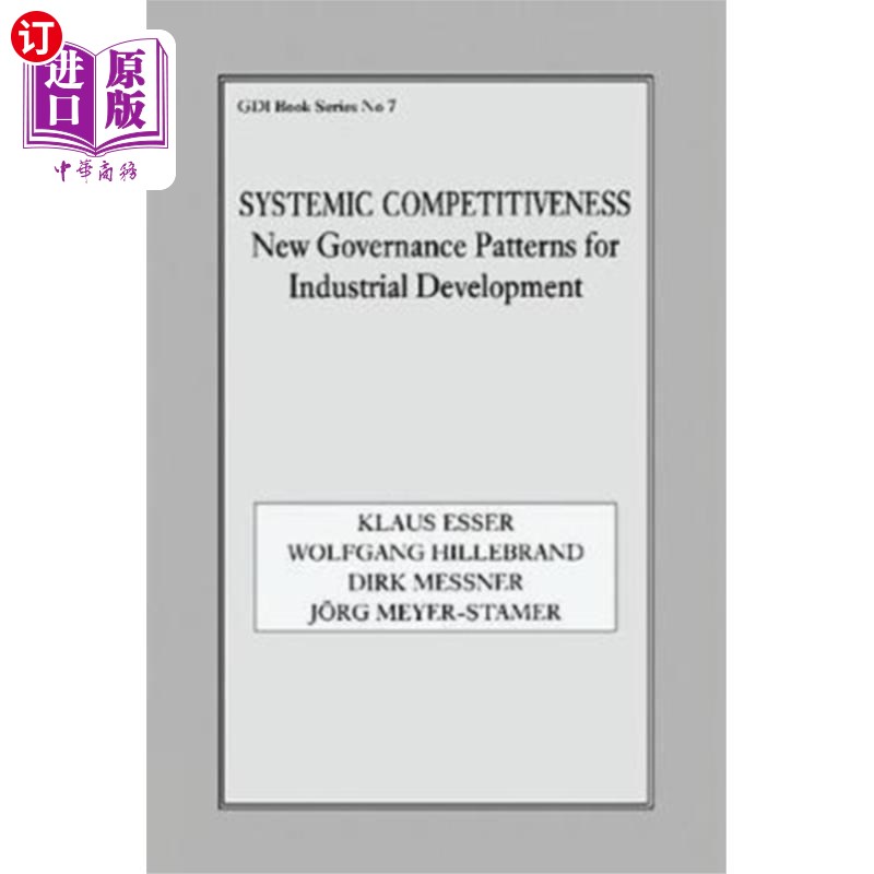 海外直订Systemic Competitiveness 系统性的竞争力