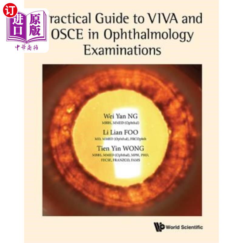海外直订医药图书Practical Guide to VIVA and OSCE in Ophthalmology Examinations 眼科检查活体解剖和组织安全性实用指南