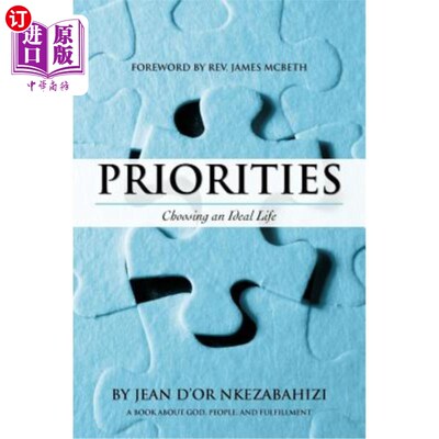 海外直订Priorities: Choosing an Ideal Life 优先事项:选择理想的生活