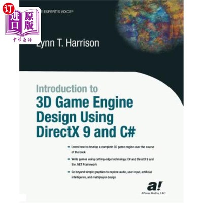 海外直订Introduction to 3D Game Engine Design Using DirectX 9 and C# 基于DirectX 9和C的三维游戏引擎设计#
