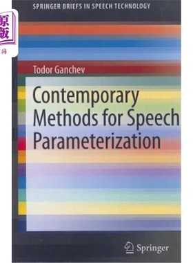 海外直订Contemporary Methods for Speech Parameterization 语音参数化的当代方法