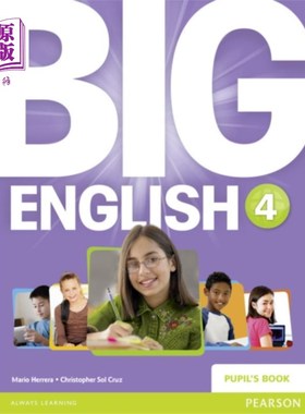 海外直订Big English 4 Pupils Book stand alone 大英语4学生书单机版