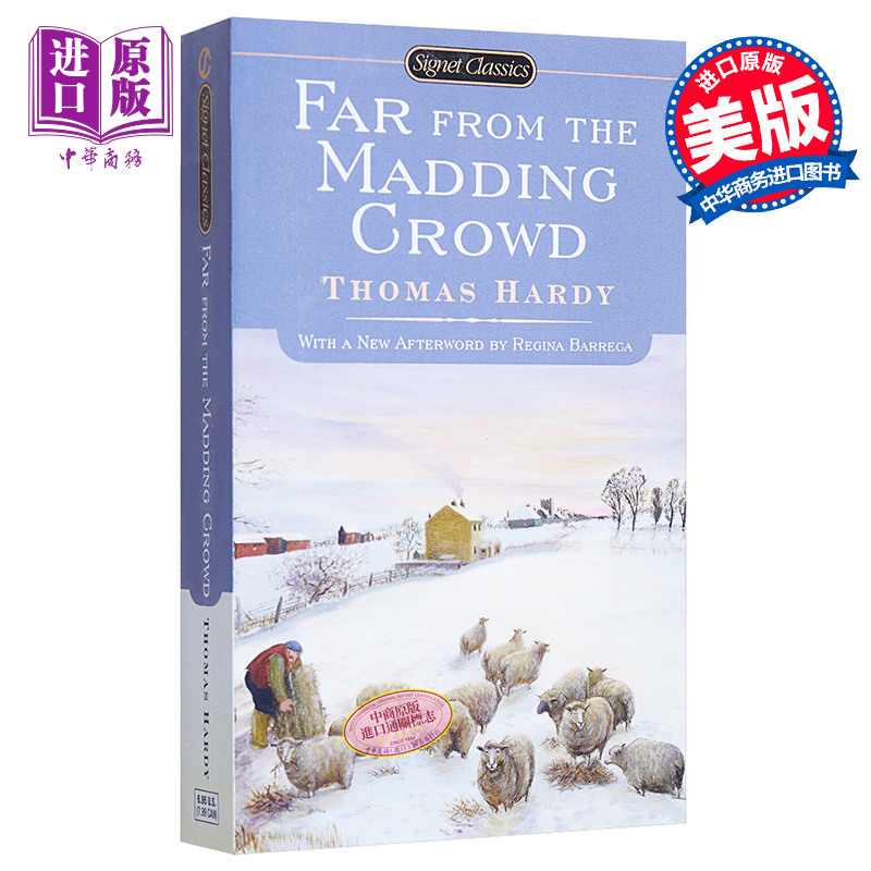 现货远离尘嚣英文原版小说英文版 Far From the Madding Crowd英文原版进口书籍