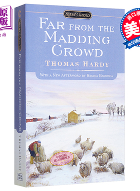 远离尘嚣 英文原版小说英文版 Far From the Madding Crowd 英文原版进口书籍