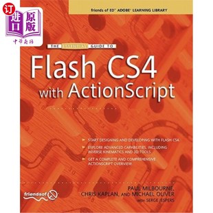 Flash 使用ActionScript Essential CS4基本指南 ActionScript Guide with 海外直订The CS4
