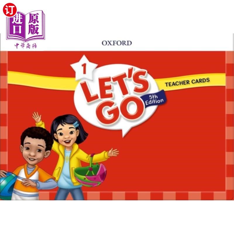 海外直订Let's Go: Level 1: Teacher Cards 我们走：一级：教师卡