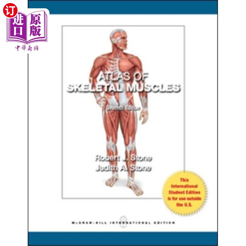 海外直订医药图书Atlas of Skeletal Muscles 骨骼肌图谱