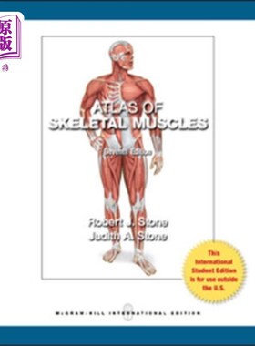 海外直订医药图书Atlas of Skeletal Muscles 骨骼肌图谱