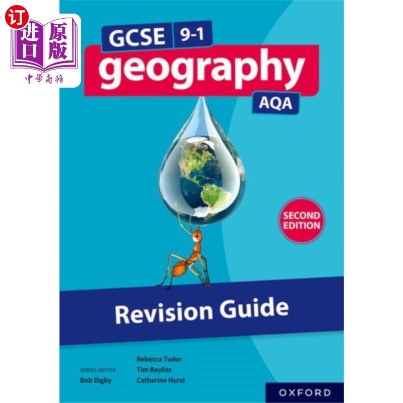 海外直订GCSE 9-1 Geography AQA: Revision Guide Second Ed... GCSE 9-1地理AQA:修订指南第二版