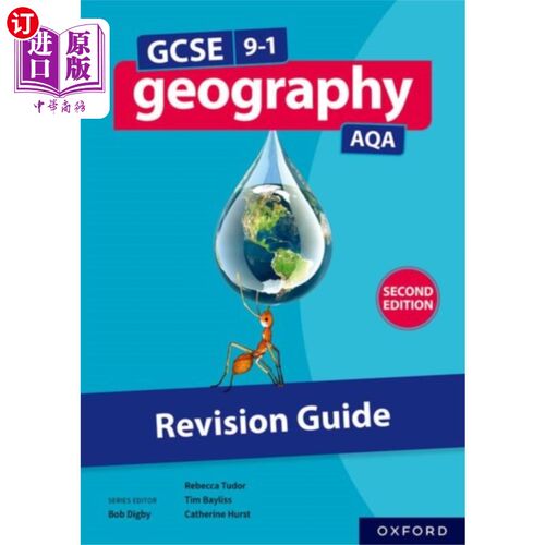 海外直订GCSE 9-1 Geography AQA: Revision Guide Second Ed... GCSE 9-1地理AQA:修订指南第二版