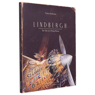 现货 Torben KuhlmannLindbergh飞鼠传奇 儿童绘本 英文原版进口童书【中商原版】