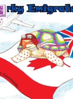 海外直订Perky Emigrates: The Adventures of Perky the Tortoise 珀基移民：乌龟珀基历险记