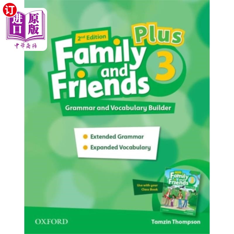 海外直订Family & Friends 2e Plus 3 Builder Book 家庭和朋友2e加3建设者书
