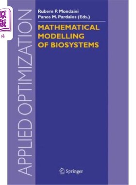 海外直订Mathematical Modelling of Biosystems 生物系统的数学模型