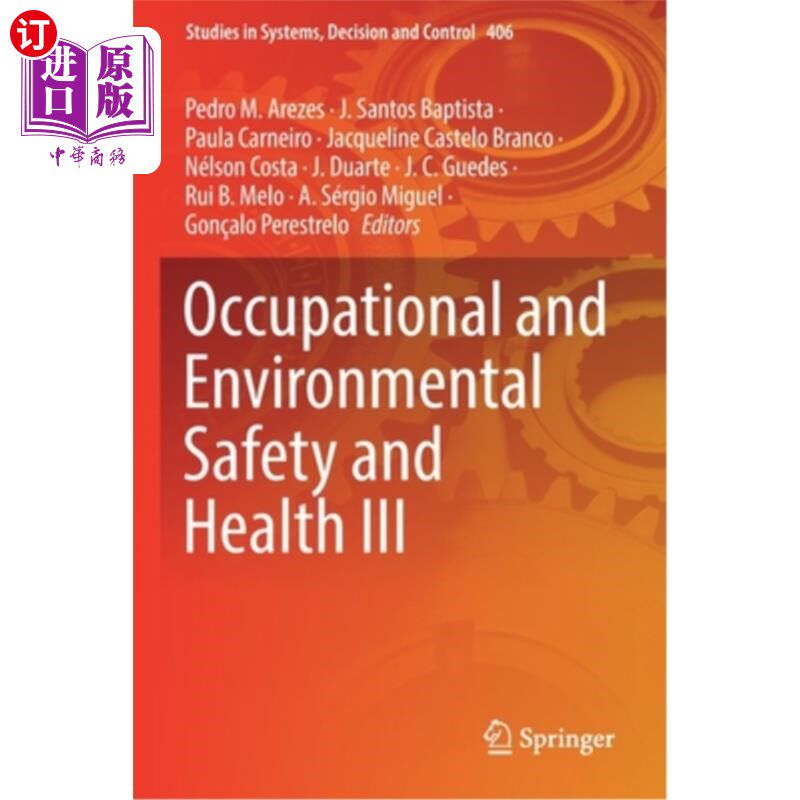 海外直订Occupational and Environmental Safety and Health III 职业和环境安全与健康