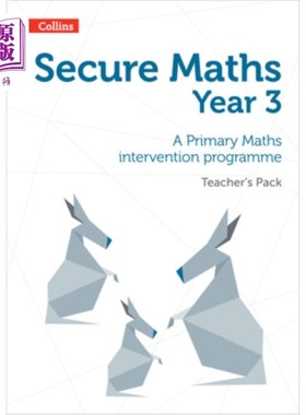 海外直订Secure Year 3 Maths Teacher's Pack: A Primary Maths intervention programme 安全数学-安全三年级数学教师包:小