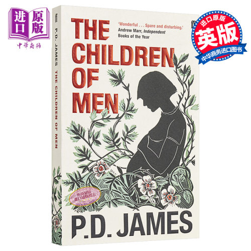 P D 詹姆斯 人类之子 英文原版 The Children of Men 科幻小说 P D James【中商原版】