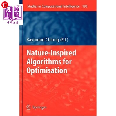 海外直订Nature-Inspired Algorithms for Optimisation 受自然启发的优化算法