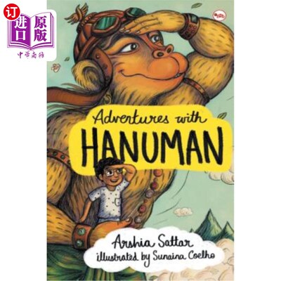 海外直订Adventures with Hanuman 冒险与长尾猴