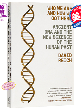 人类起源的故事 我们是谁 我们从哪里来 英文原版 Who We Are and How We Got Here 遗传 生物科学 DNA【中商原版】