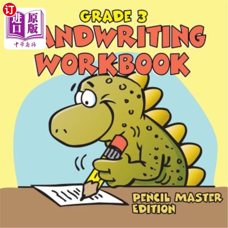 海外直订grade 3 handwriting workbook: pencil master edition